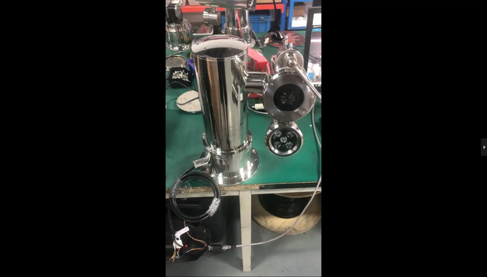 HDS3033V ، كاميرا PTZ الشبكية المقاومة للانفجار ، الفولاذ المقاوم للصدأ 316L ، كاميرا 20X 2mبكسل ، حماية IP68