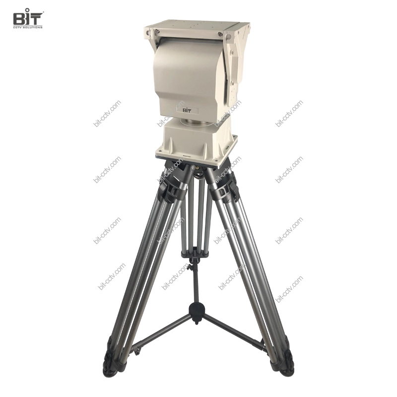 heavy duty tripod and pan tilt unit   800